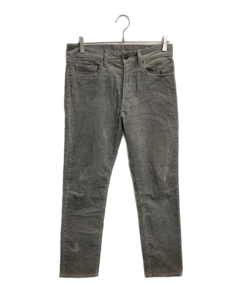 BEAMS PLUS（ビームスプラス）BEAMS PLUS (ビームスプラス) 5pocket コーデュロイパンツ グレー サイズ:Ｍの古着・服飾アイテム