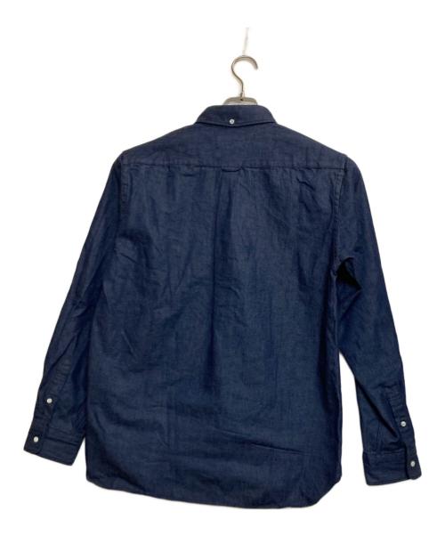BEAMS PLUS（ビームスプラス）BEAMS PLUS (ビームスプラス) B.D. Denim / ボタンダウンデニムシャツ インディゴ サイズ:Lの古着・服飾アイテム