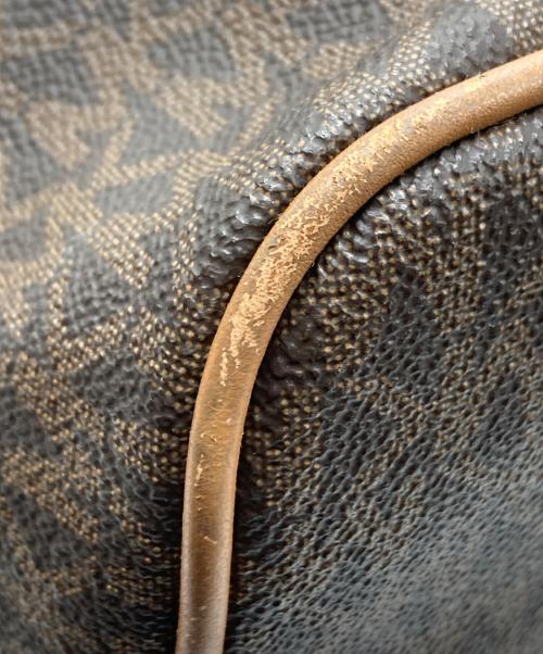 MICHAEL KORS（マイケル・コース）MICHAEL KORS (マイケル・コース) モノグラムリュック ブラウンの古着・服飾アイテム