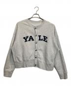 FRAMeWORKフレームワーク）の古着「YALE/リメイク風2WAYカーディガン3」｜グレー