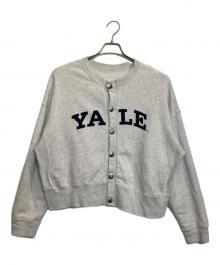 FRAMeWORK（フレームワーク）の古着「YALE/リメイク風2WAYカーディガン3」｜グレー