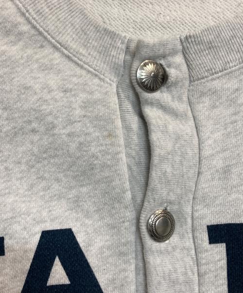 FRAMeWORK（フレームワーク）FRAMeWORK (フレームワーク) YALE/リメイク風2WAYカーディガン3 グレー サイズ:記載なしの古着・服飾アイテム