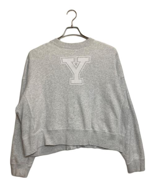 FRAMeWORK（フレームワーク）FRAMeWORK (フレームワーク) YALE/リメイク風2WAYカーディガン3 グレー サイズ:記載なしの古着・服飾アイテム