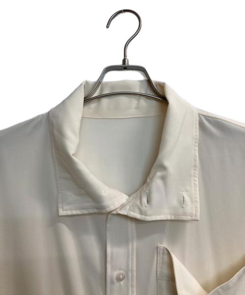 crewre（クルー）crewre (クルー) ビッグポケットハイネックブラウス アイボリー サイズ:3の古着・服飾アイテム