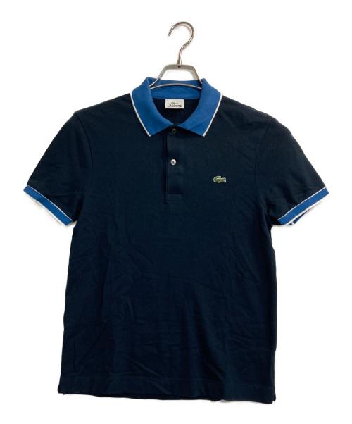 LACOSTE（ラコステ）LACOSTE (ラコステ) ポロシャツ ネイビー サイズ:3の古着・服飾アイテム