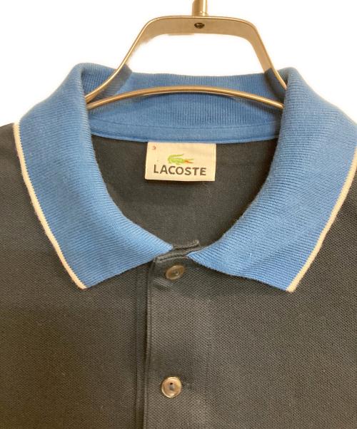 LACOSTE（ラコステ）LACOSTE (ラコステ) ポロシャツ ネイビー サイズ:3の古着・服飾アイテム
