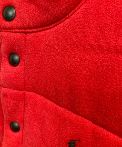 POLO RALPH LAUREN（ポロ・ラルフローレン）POLO RALPH LAUREN (ポロ・ラルフローレン) 中綿ベスト レッド サイズ:Ｍの古着・服飾アイテム