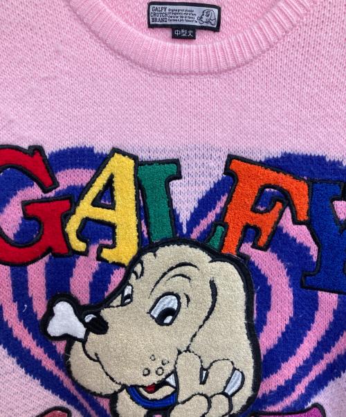 GALFY（ガルフィー）GALFY (ガルフィー) ニット ピンク サイズ:中型犬の古着・服飾アイテム