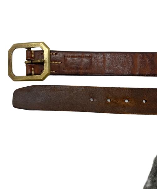 VINTAGE WORKS（ヴィンテージワークス）VINTAGE WORKS (ヴィンテージワークス) レザーベルト ブラウン サイズ:31の古着・服飾アイテム