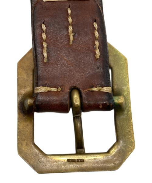 VINTAGE WORKS（ヴィンテージワークス）VINTAGE WORKS (ヴィンテージワークス) レザーベルト ブラウン サイズ:31の古着・服飾アイテム