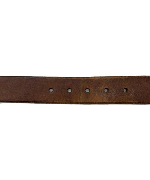 VINTAGE WORKS（ヴィンテージワークス）VINTAGE WORKS (ヴィンテージワークス) レザーベルト ブラウン サイズ:31の古着・服飾アイテム
