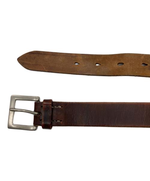 Pherrow's（フェローズ）Pherrow's (フェローズ) レザーベルト ブラウン サイズ:32の古着・服飾アイテム