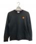 KENZO（ケンゾー）の古着「タイガーヘッドエンブロイダリースウェット」｜ブラック