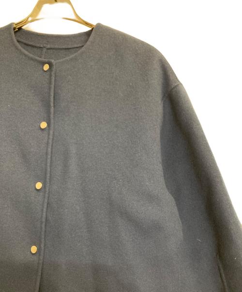 BEAUTY&YOUTH（ビューティーアンドユース）BEAUTY&YOUTH (ビューティーアンドユース) ジレセットノーカラーコート ネイビー サイズ:Ｍの古着・服飾アイテム