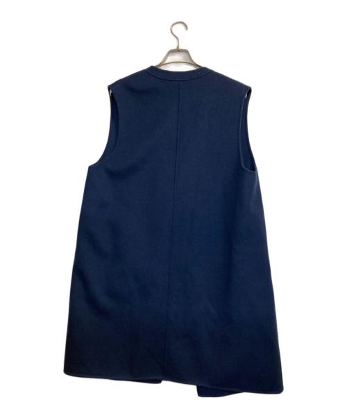BEAUTY&YOUTH（ビューティーアンドユース）BEAUTY&YOUTH (ビューティーアンドユース) ジレセットノーカラーコート ネイビー サイズ:Ｍの古着・服飾アイテム