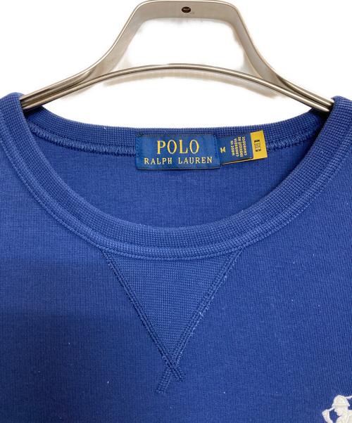 POLO RALPH LAUREN（ポロ・ラルフローレン）POLO RALPH LAUREN (ポロ・ラルフローレン) ビッグポニースウェット ブルー サイズ:Ｍの古着・服飾アイテム