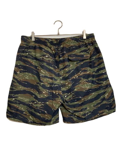 SUPREME（シュプリーム）Supreme (シュプリーム) 23SS Nylon Water Short / タイガーカモサーフショーツ ブラック×グリーン サイズ:XLARGEの古着・服飾アイテム