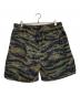 Supreme (シュプリーム) 23SS Nylon Water Short / タイガーカモサーフショーツ ブラック×グリーン サイズ:XLARGE：20000円