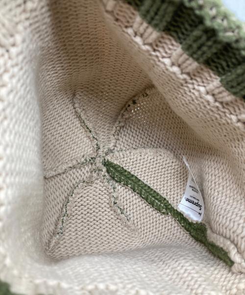 SUPREME（シュプリーム）Supreme (シュプリーム) 22SS Over Print Beanie / オーバープリントビーニー グリーンの古着・服飾アイテム