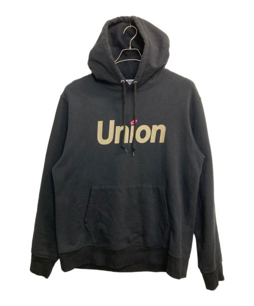 A BATHING APE（ア ベイシング エイプ）A BATHING APE (ア ベイシング エイプ) UNION (ユニオン) 30th Anniversary Pullover Hoodie / 30周年記念プルオーバーパーカー ブラック サイズ:2XLの古着・服飾アイテム