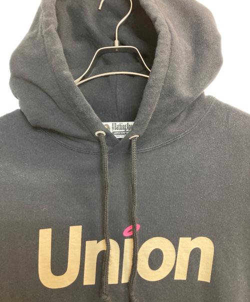 A BATHING APE（ア ベイシング エイプ）A BATHING APE (ア ベイシング エイプ) UNION (ユニオン) 30th Anniversary Pullover Hoodie / 30周年記念プルオーバーパーカー ブラック サイズ:2XLの古着・服飾アイテム