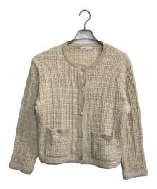 kurashi&trips publishing（クラシアンドトリップス パブリッシング）の古着「ツイードカーディガン」｜アイボリー