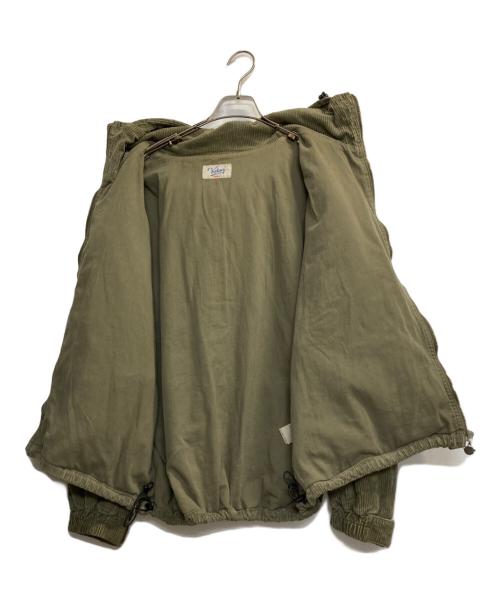 KEBOZ（ケボズ）KEBOZ (ケボズ) WASHED CORDUROY HOODED JACKET グリーン サイズ:Ｍの古着・服飾アイテム
