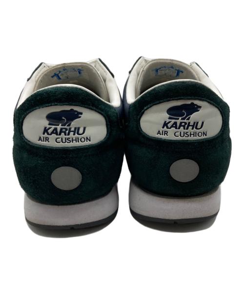 KARHU（カルフ）KARHU (カルフ) ローカットスニーカー ブラック×ネイビー サイズ:US9の古着・服飾アイテム