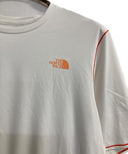THE NORTH FACE（ザ ノース フェイス）THE NORTH FACE (ザ ノース フェイス) ショートスリーブブリーズレンジランクルー アイボリー サイズ:ＸＬの古着・服飾アイテム