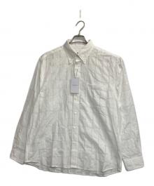 SOPHNET.（ソフネット）の古着「SHEER CHECK B.D SHIRT」｜ホワイト