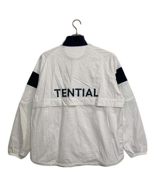 TENTIAL（テンシャル バクネ）TENTIAL (テンシャル バクネ) ジップアップジャケット ホワイト サイズ:XLの古着・服飾アイテム