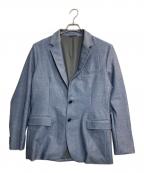 Junhashimotoジュンハシモト）の古着「FULL LINING JERSEY JACKET」｜ブルー