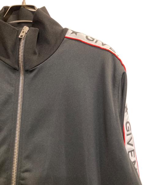 GIVENCHY（ジバンシィ）GIVENCHY (ジバンシィ) アームロゴデザイントラックジャケット ブラック サイズ:ＸＬの古着・服飾アイテム