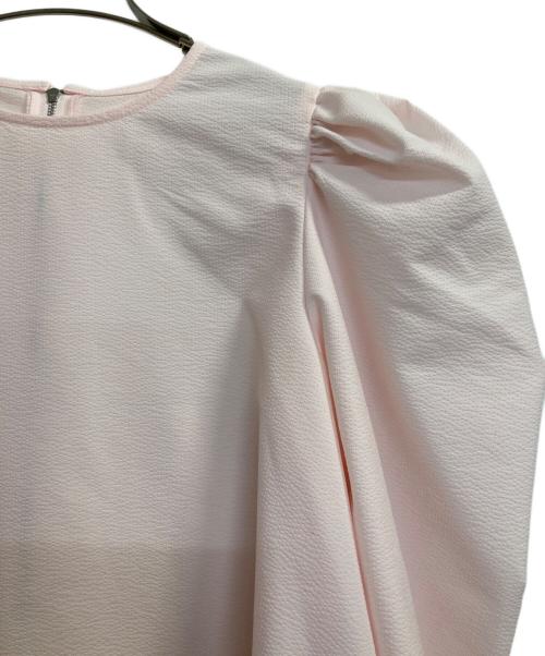 Bluelea（ブルレア）Bluelea (ブルレア) Puff sleeve blouse/パフスリーブブラウス ピンク サイズ:ＦＲＥＥの古着・服飾アイテム