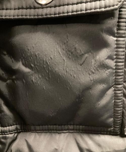 MONCLER（モンクレール）MONCLER (モンクレール) DIMIER/ウール切替ダウンジャケット ブラック サイズ:1の古着・服飾アイテム