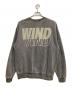 WIND AND SEA (ウィンダンシー) Sea Chenille EMB Sulfur Crew Neck グレー サイズ:XL：9000円