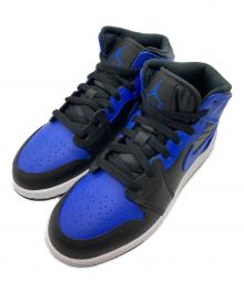 NIKE（ナイキ）の古着「AIR JORDAN 1 MID」｜ブルー×ブラック