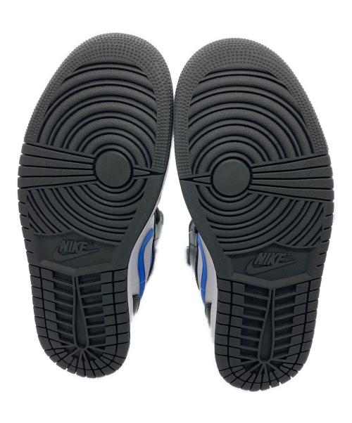NIKE（ナイキ）NIKE (ナイキ) AIR JORDAN 1 MID ブラック×ブルー サイズ:27㎝の古着・服飾アイテム