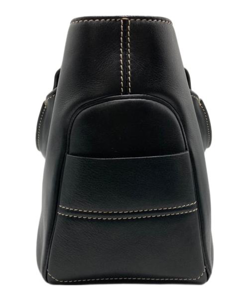 CELINE（セリーヌ）CELINE (セリーヌ) ブギー / レザーハンドバッグ ブラックの古着・服飾アイテム