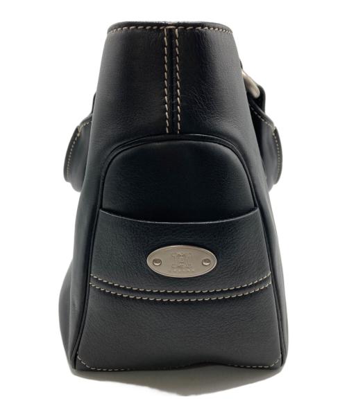 CELINE（セリーヌ）CELINE (セリーヌ) ブギー / レザーハンドバッグ ブラックの古着・服飾アイテム