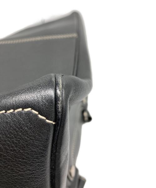 CELINE（セリーヌ）CELINE (セリーヌ) ブギー / レザーハンドバッグ ブラックの古着・服飾アイテム