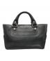 CELINE（セリーヌ）の古着「ブギー / レザーハンドバッグ」｜ブラック