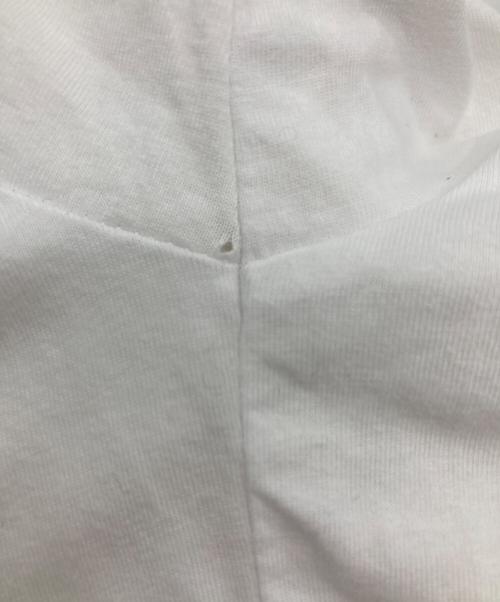 maison kitsune（メゾンキツネ）MAISON KITSUNE (メゾンキツネ) FOX HEAD PATCH REGULAR LONG-SLEEVED TEE-SHIRT/フォックスヘッドロゴ ロンT ホワイト サイズ:Sの古着・服飾アイテム