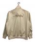 adidas (アディダス) モノグラム サテン ファイヤーバード トラックジャケット ベージュ サイズ:3XL：8000円