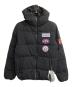 Hysteric Glamour（ヒステリックグラマー）の古着「プリマロフトタフタワッペンフーデッドジャケット」｜ブラック