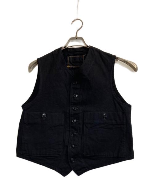 45R（フォーティファイブ・アール）45R (フォーティファイブ・アール) ダックの908ベスト ネイビー サイズ:記載なしの古着・服飾アイテム