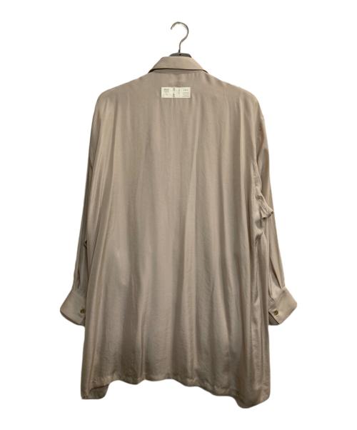 Ameri（アメリ）AMERI (アメリ) N.HOOLYWOOD (エヌ ハリウッド) PATTERN NO SHIRT ベージュ サイズ:Sの古着・服飾アイテム