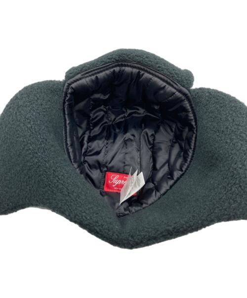SUPREME（シュプリーム）Supreme (シュプリーム) 23FW Shearling Trooper / トルーパーフライトキャップ ブラック サイズ:Ｍの古着・服飾アイテム