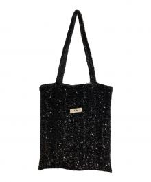 Uhr（ウーア）の古着「スパンコールトートバッグ」｜ブラック