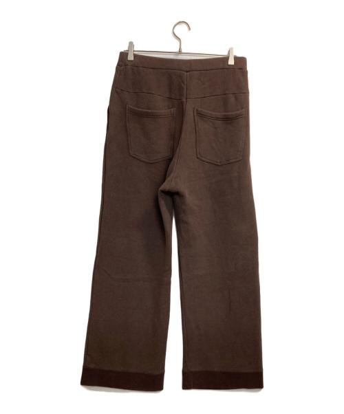 SUZUKI TAKAYUKI（スズキタカユキ）SUZUKI TAKAYUKI (スズキタカユキ) スウェットパンツ ブラウン サイズ:2の古着・服飾アイテム